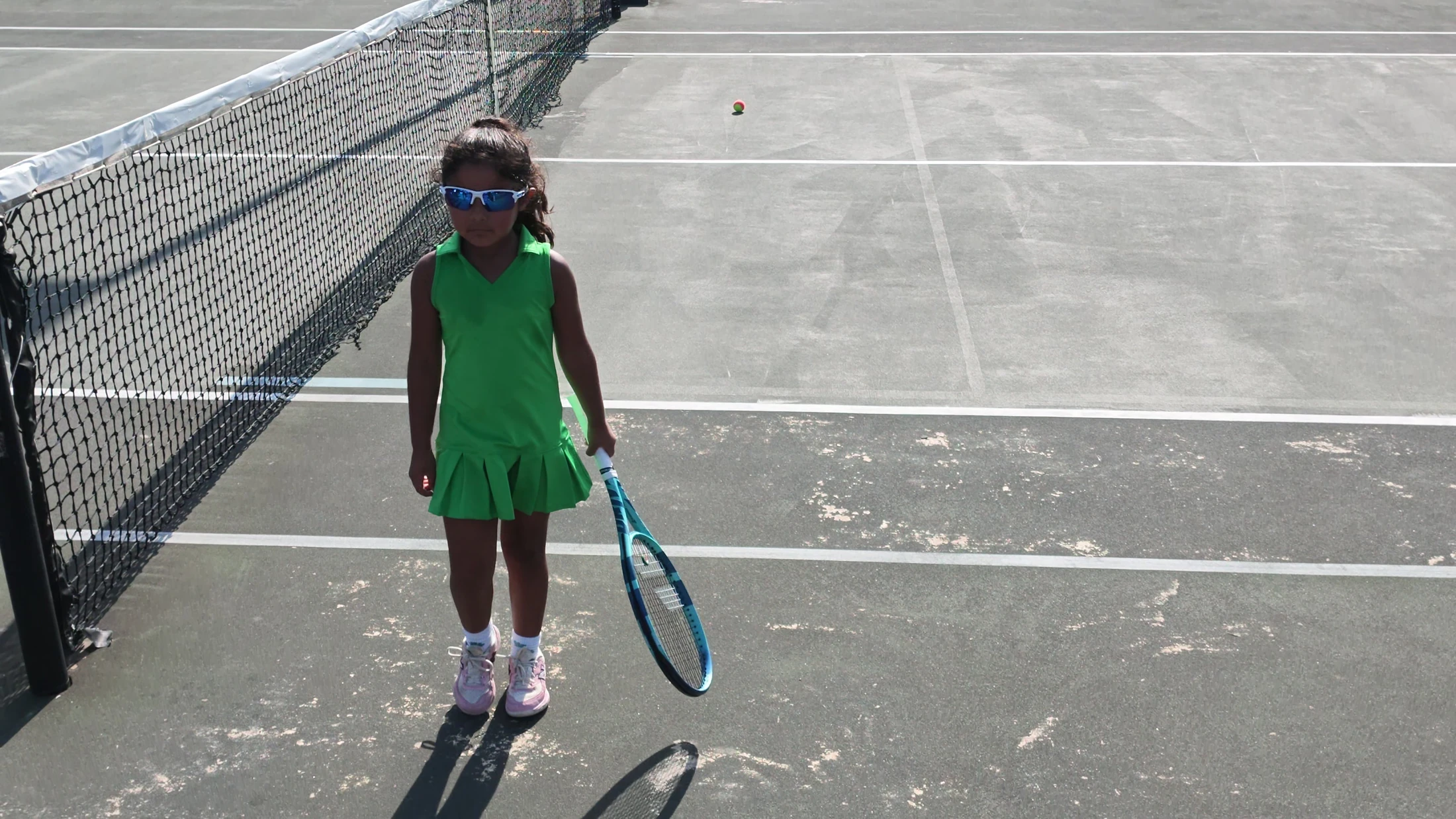 Last reps — Penny's tennis training